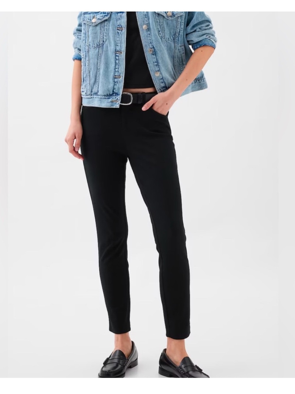 GAP Black Skinny Ankle Pants
